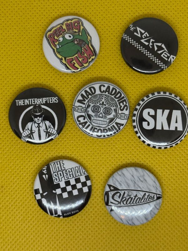Ska set - 7 badges