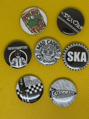 Ska set - 7 badges
