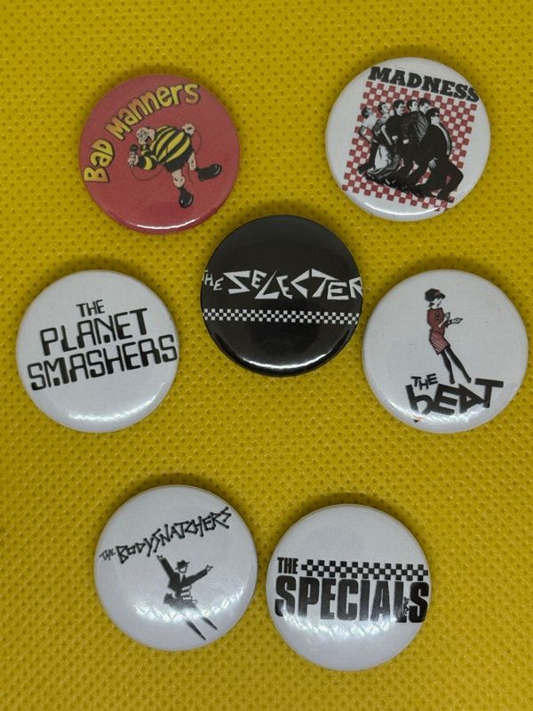Ska set - 7 badges