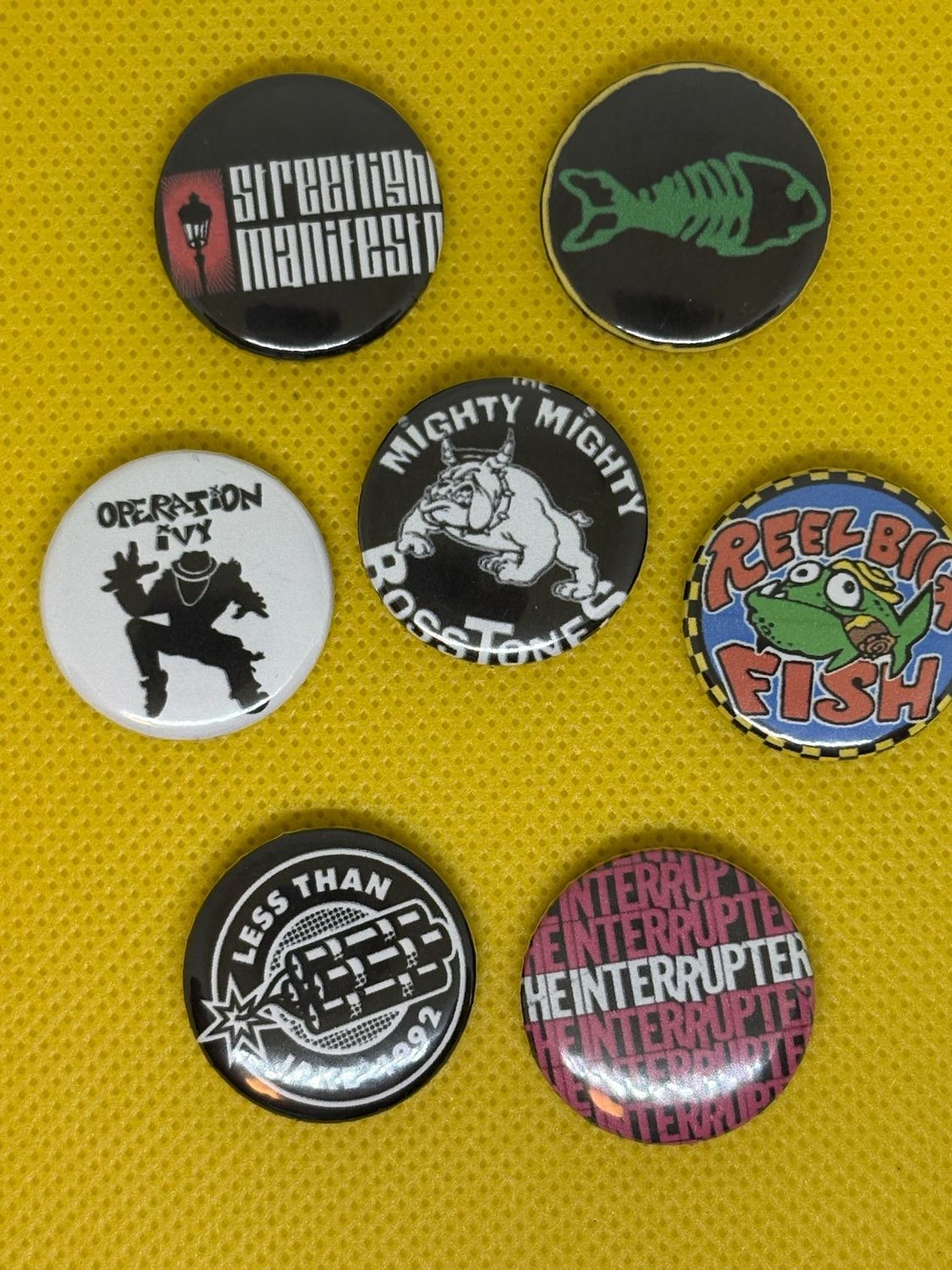 Ska Punk - 7 badges