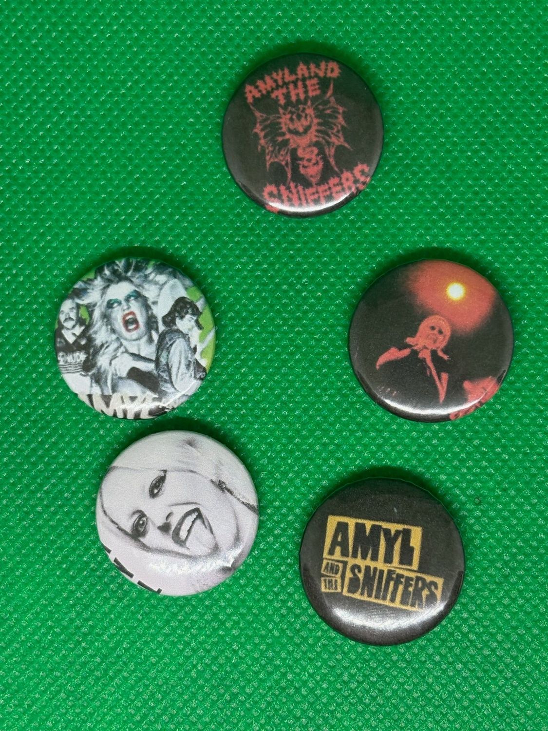 Amyl and the Sniffers - Set of 5