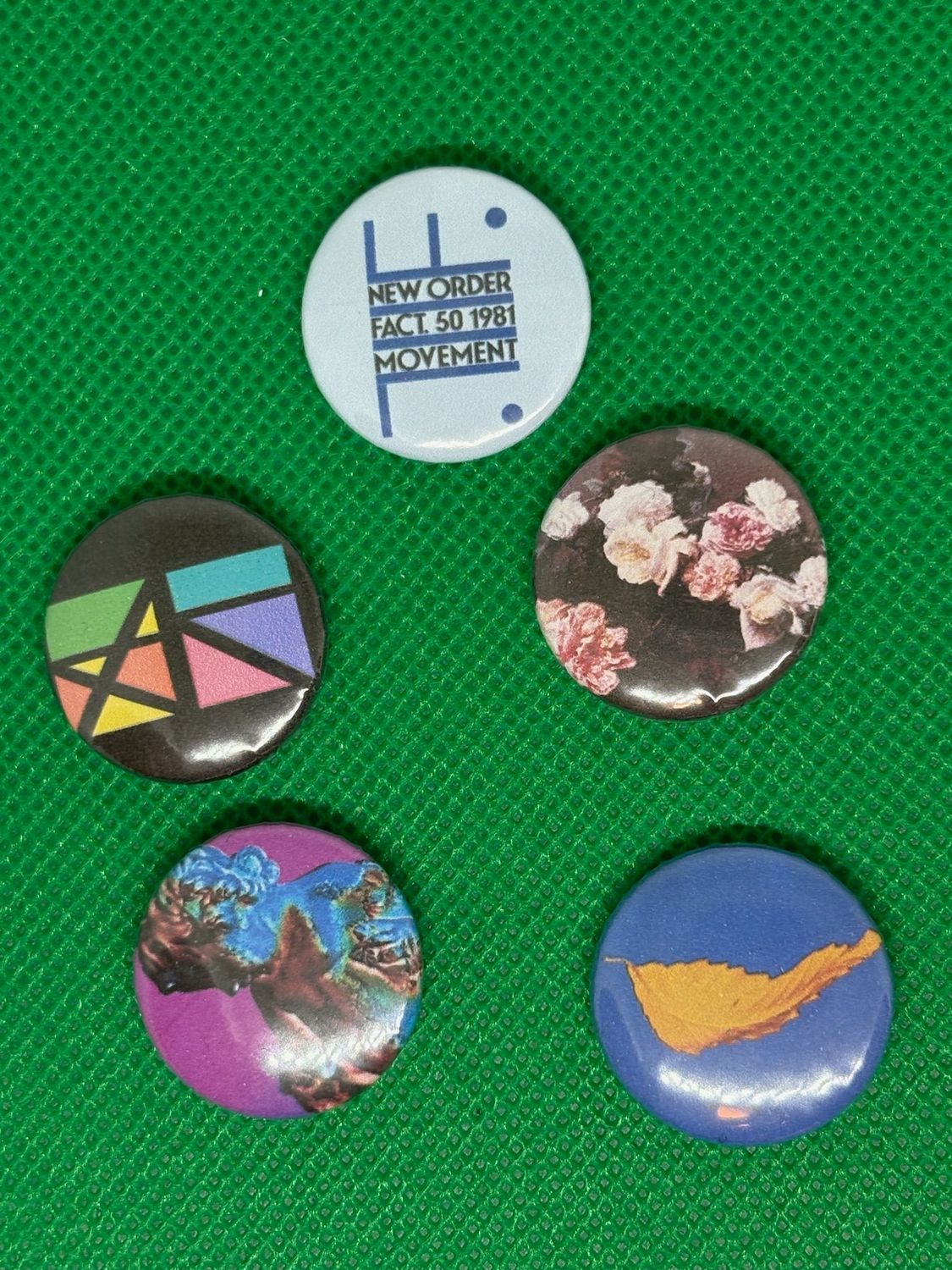 New Order - Set of 5