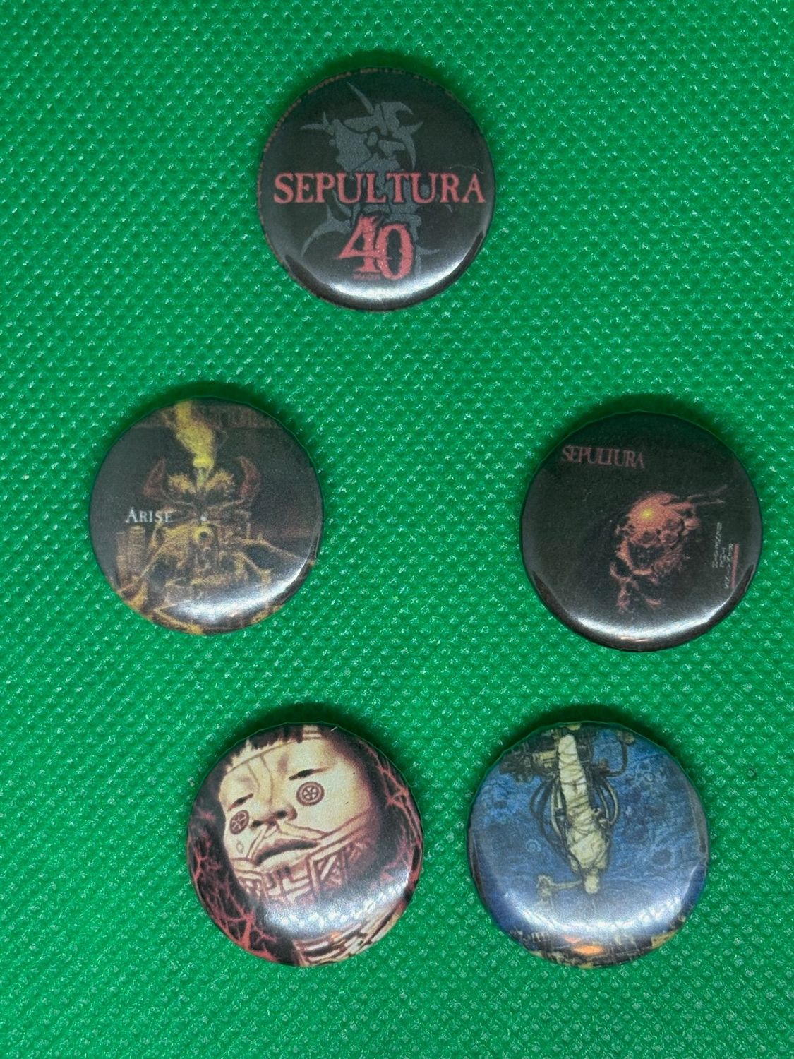 Sepultura - Set of 5