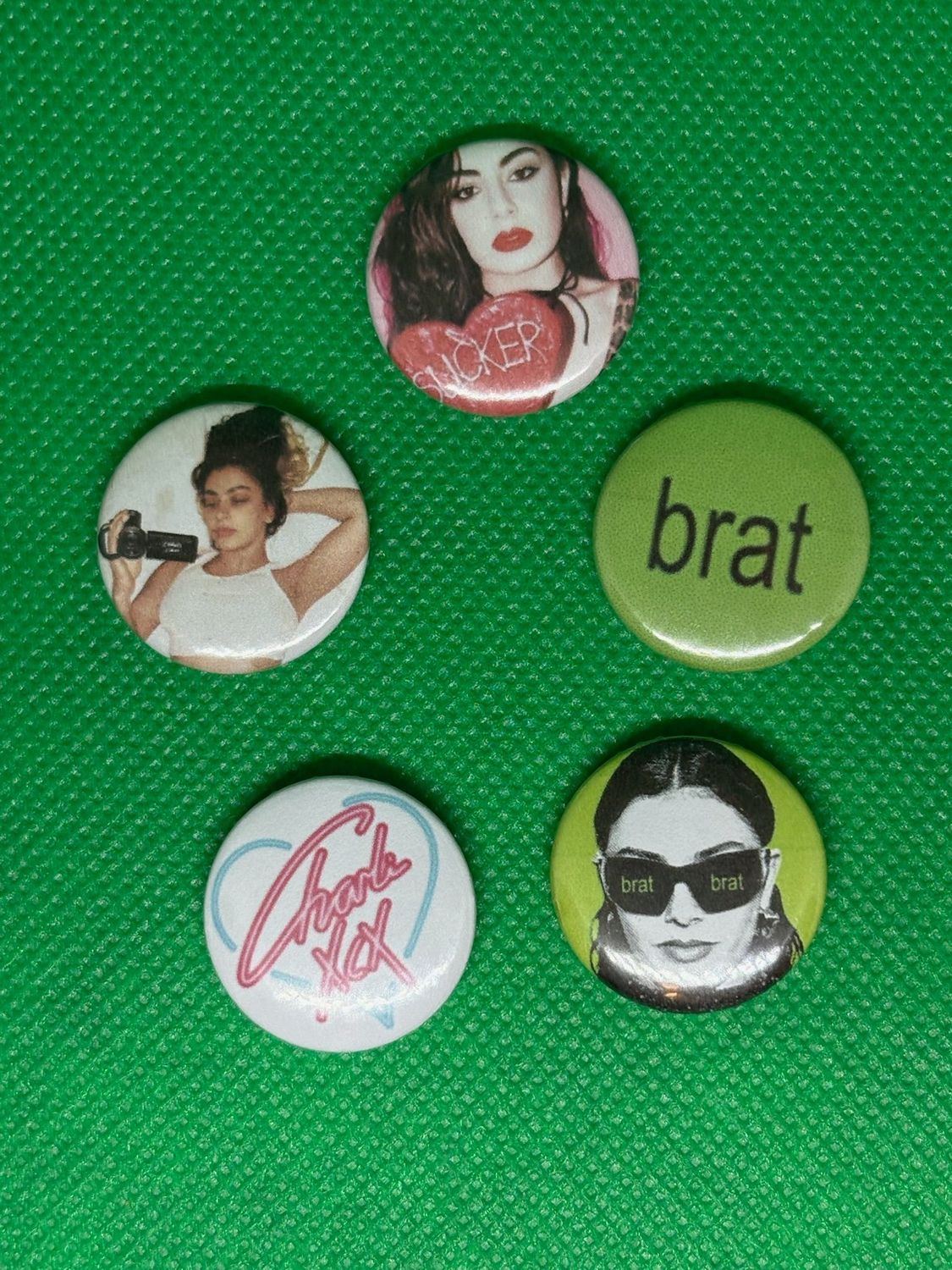 Charlie xcx - Set of 5