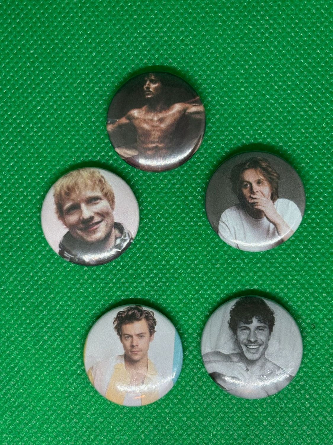 Pop stars men - Set of 5