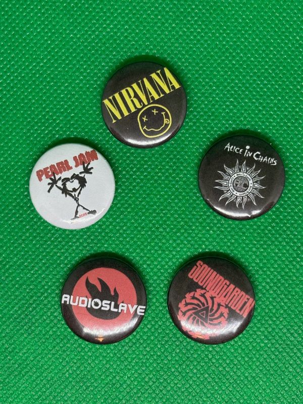 Grunge Bands - Set of 5