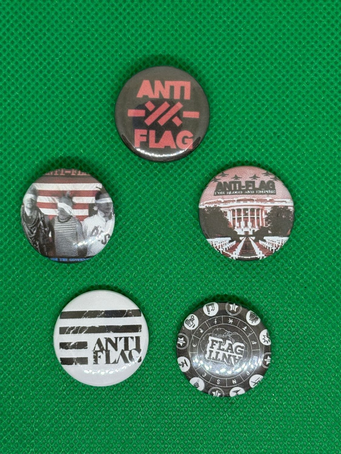Anti Flag - Set of 5