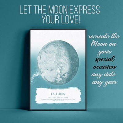 Personalized Moon Maps