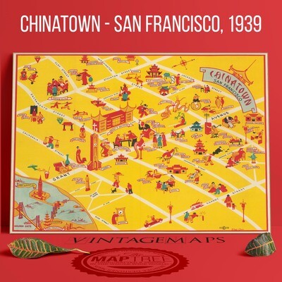 Chinatown San Francisco, 1939