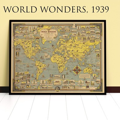World of Wonders Map, 1939