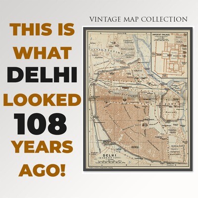 Delhi Modern City, 1914