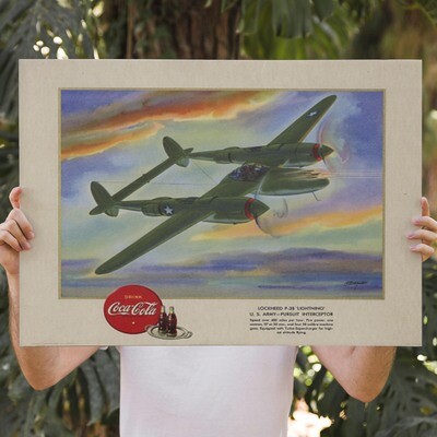 Lockheed P-38 &quot;Lightning&quot; U.S. Army- Pursuit Interceptor