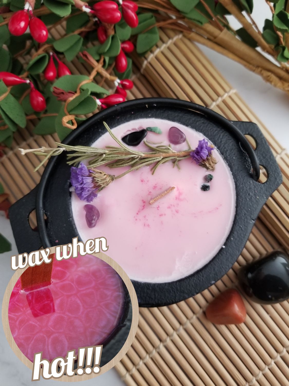 Cauldron Candle - Krampusnacht