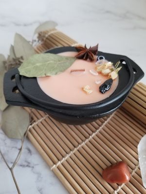 Cauldron Candle - Fiery Wall of Protection