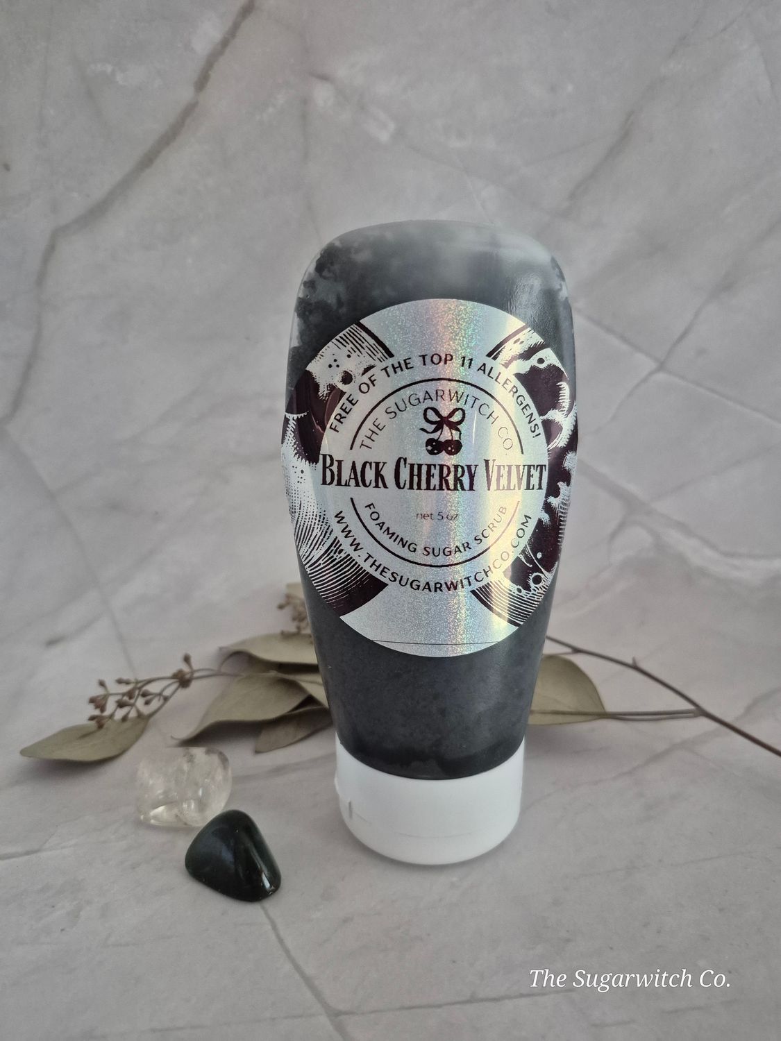 Foaming Sugar Scrub - Black Cherry Velvet