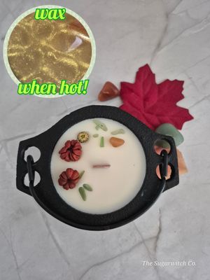 Cauldron Candle - Harvest Gold