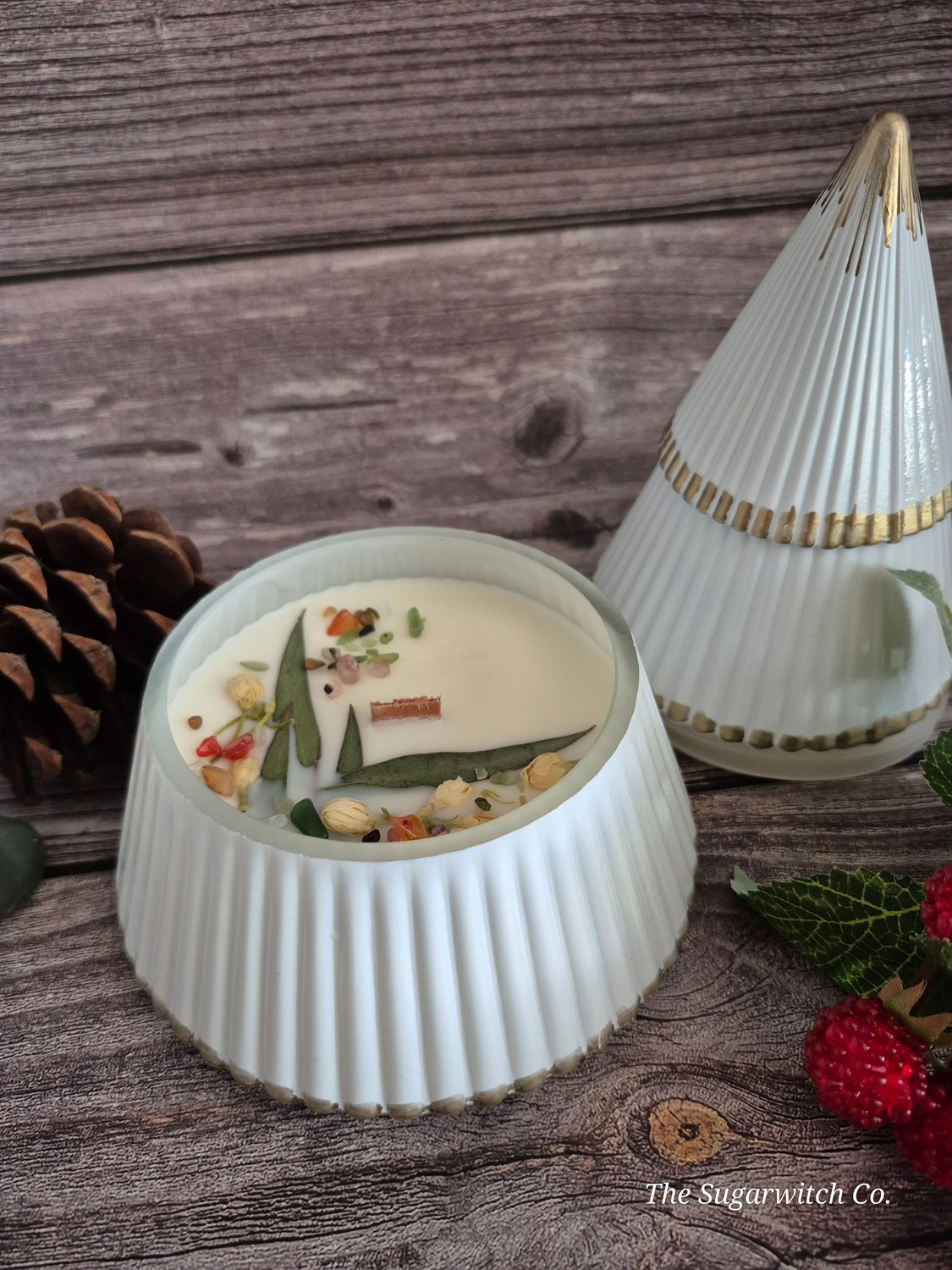 Glass Tree Botanical Candle - Cranberry B*tch