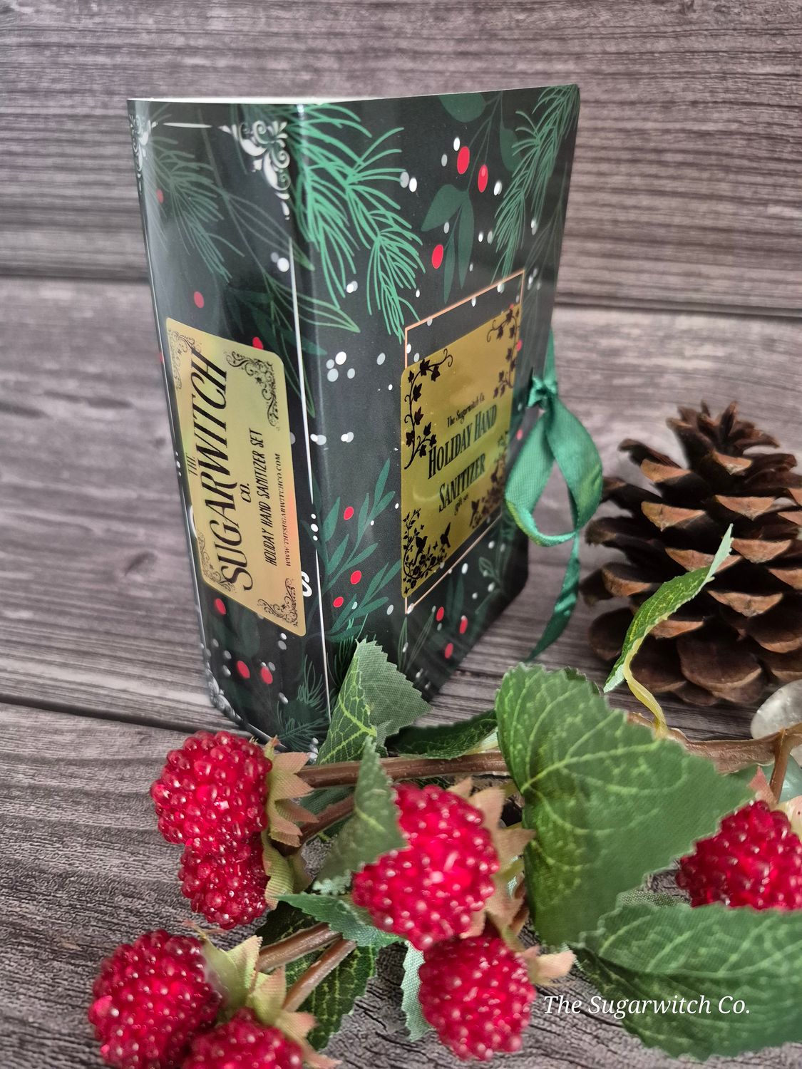 Apothecary Library Gift Set - Holiday Hand Sanitizers