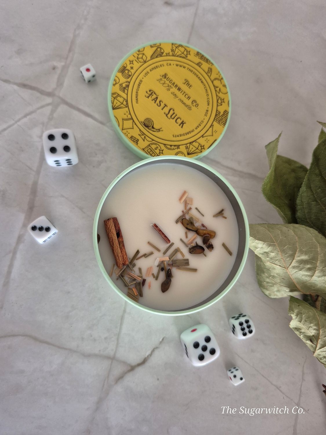 Intention Candle - Fast Luck