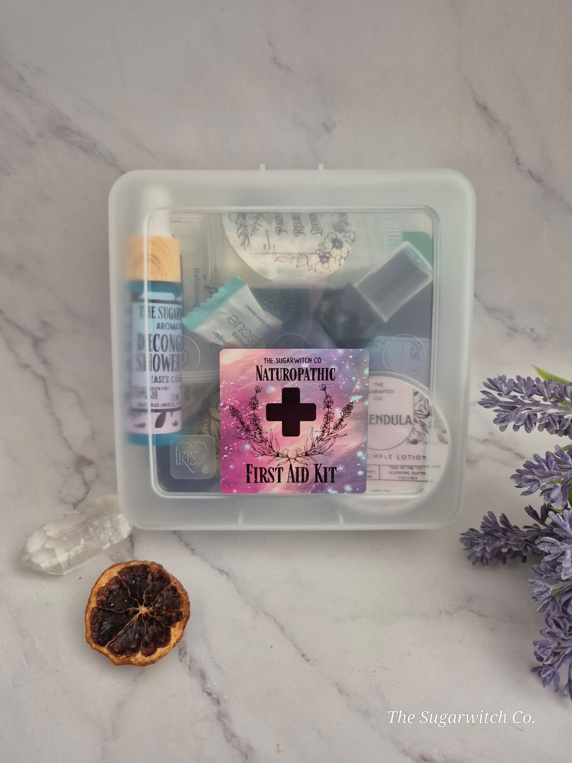 Herbal first aid kit