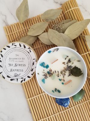 Botanical Candle - No Stress Express