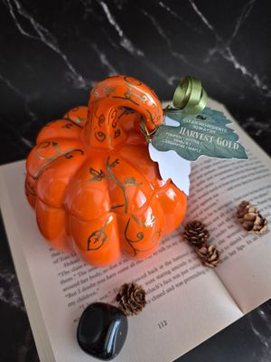 Whimsicraft Pumpkin Botanical Candle - Harvest Gold
