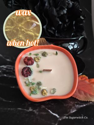 Pumpkin Intention Candle - Harvest Gold
