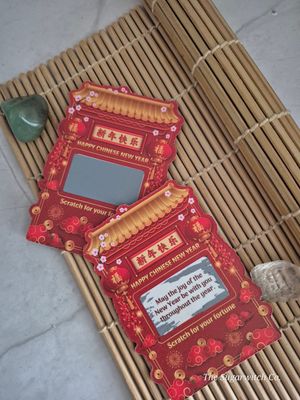 Lunar New Year Oracle Scratcher