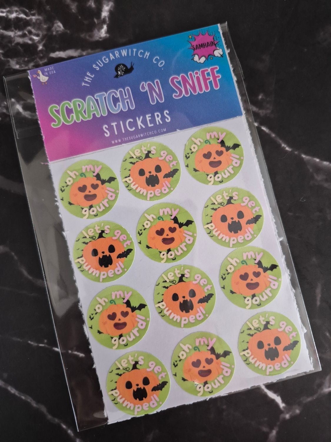 Scratch 'N Sniff Stickers - Samhain