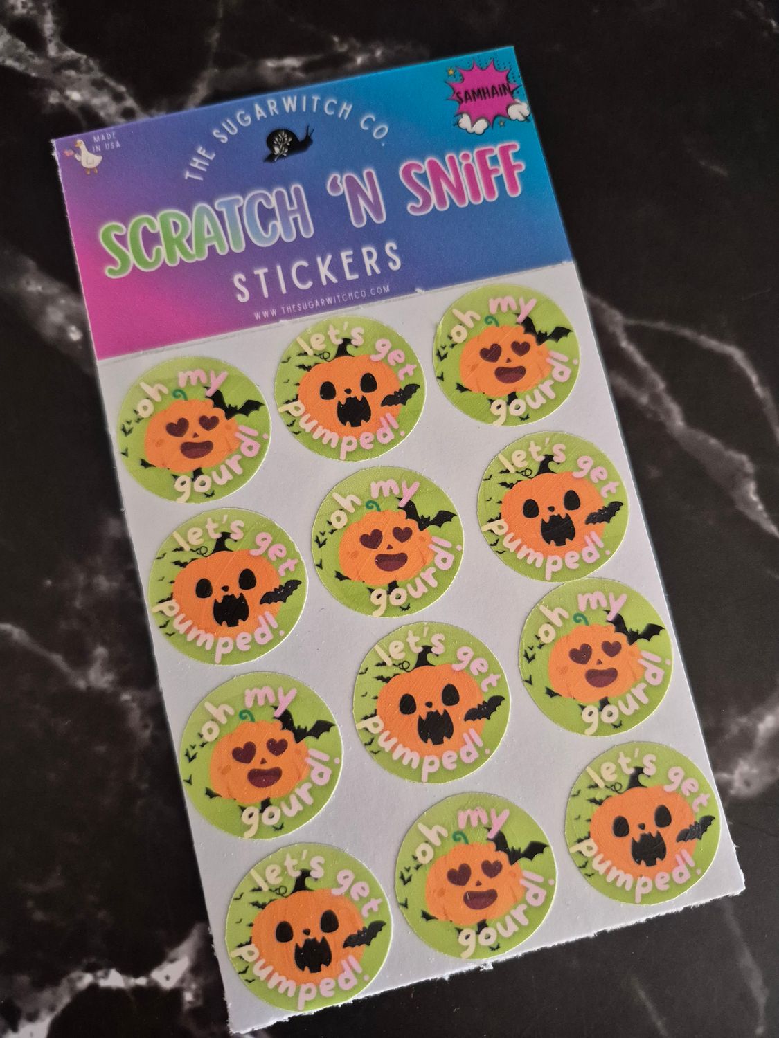 Scratch 'N Sniff Stickers - Samhain