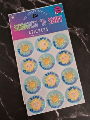 Scratch 'N Sniff Stickers - Solar Storm