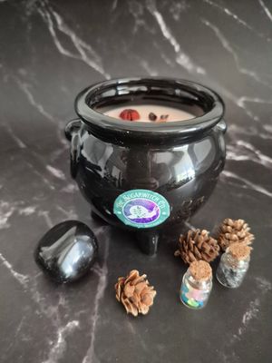 Ceramic Cauldron Candle - The Lazarus