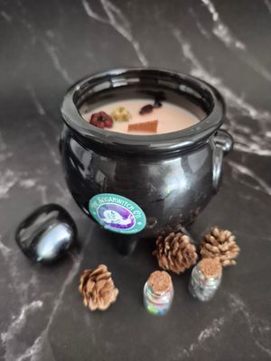 Ceramic Cauldron Candle - The Lazarus