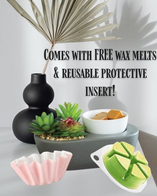 Succulent Garden Wax Melter Warmer