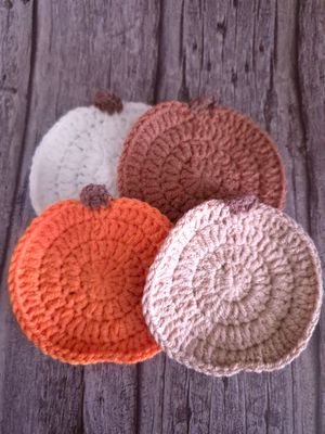 Mini Pumpkin Candle Coaster