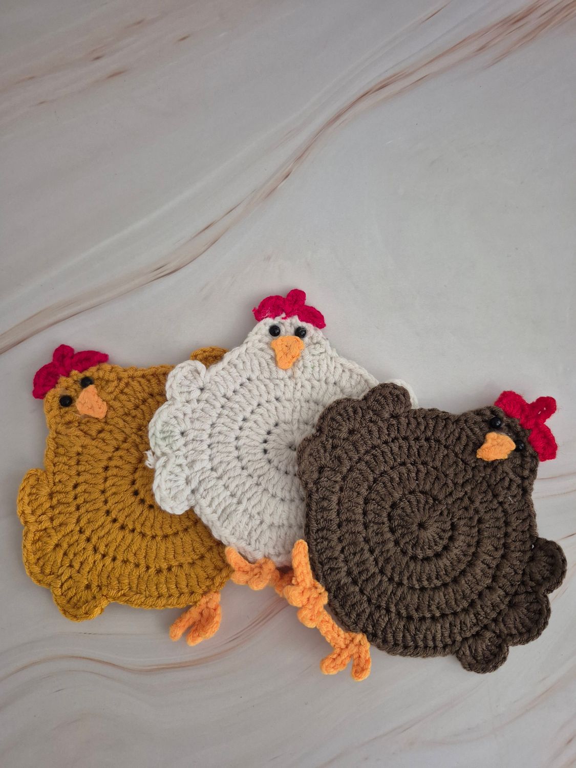 Chicken Candle Coaster