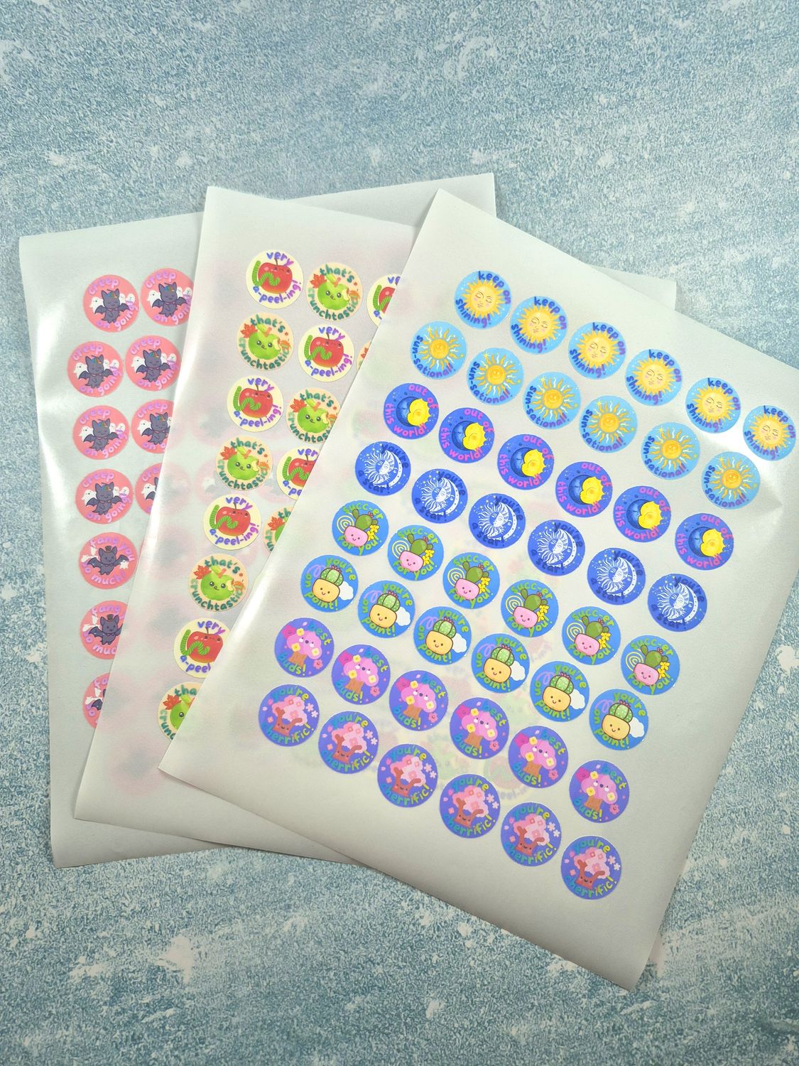 Scratch 'N Sniff Stickers - No Frills Teacher Sheets