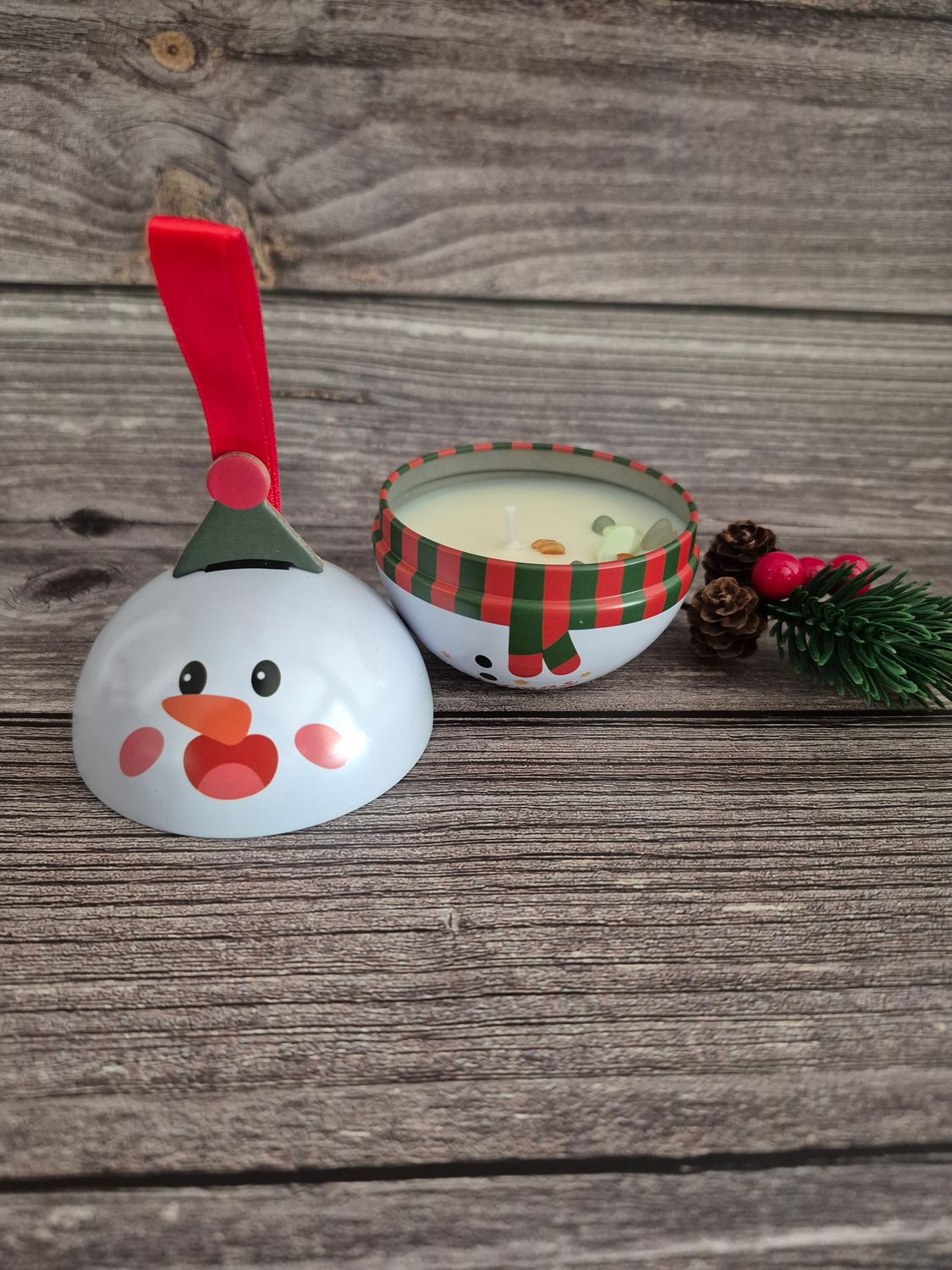 Ornament Candle - Snowman