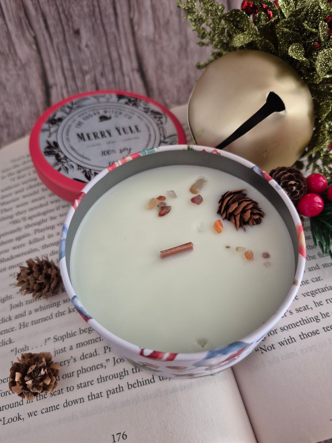 Botanical Candle - Merry Yule