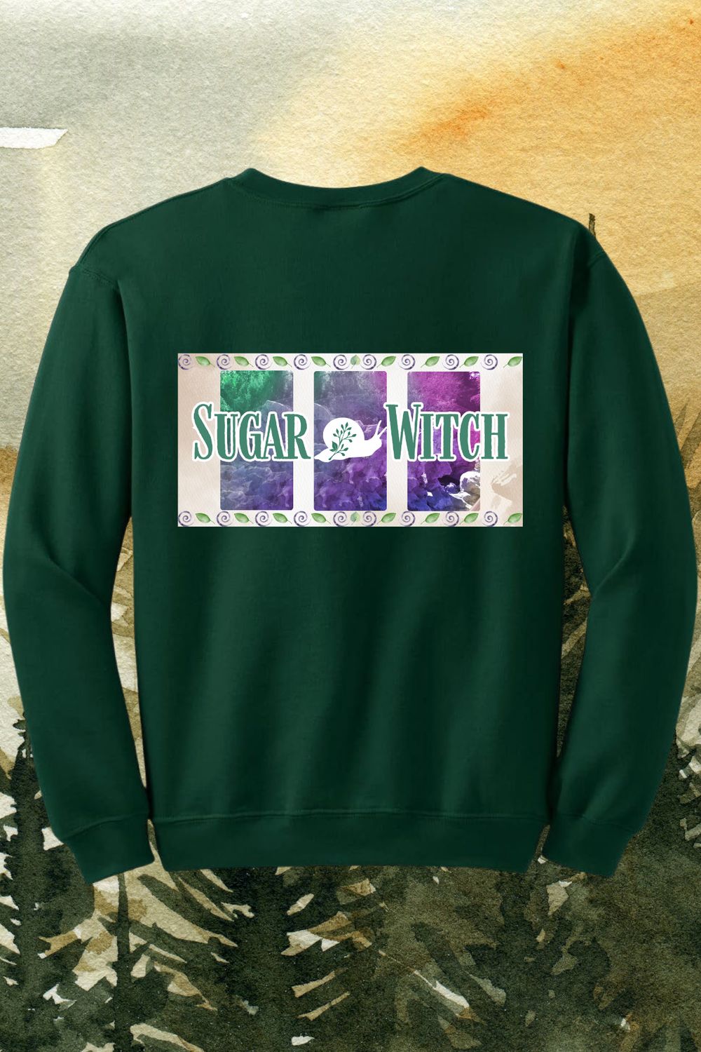 Sugar Witch Mountain Range Crewneck Sweatshirt