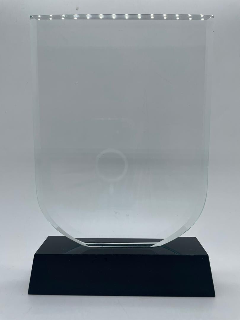 طروفي كريستال كبير سمك 1.5 سم