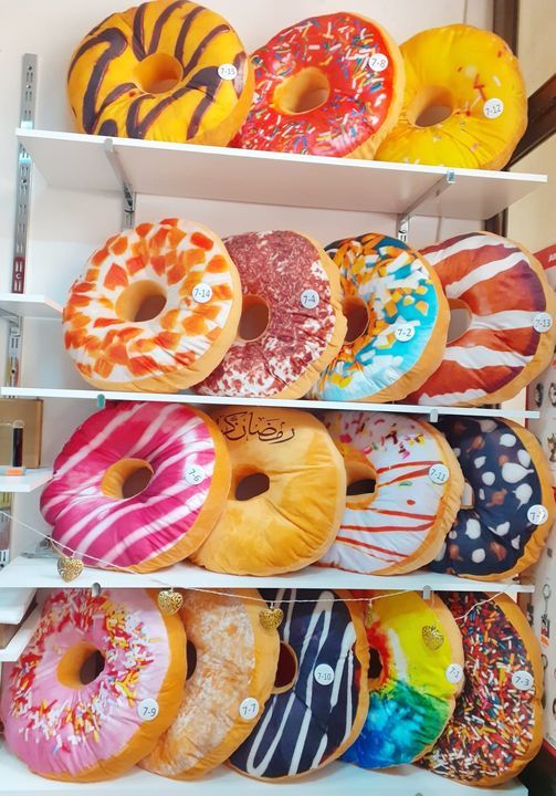 coussin donut vide