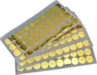 papier autocollant doré 60 cm (1 mètre)