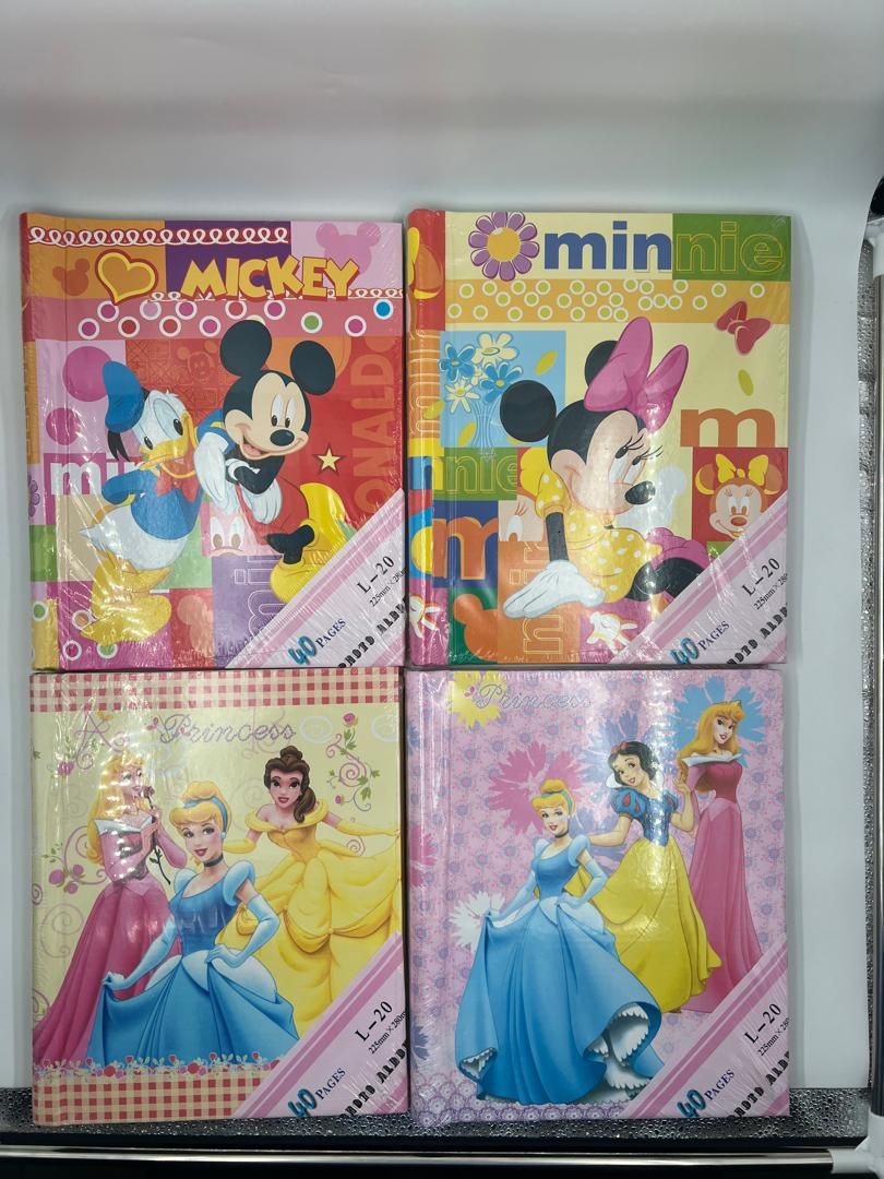 40 pages البوم صور للاطفال لاصق