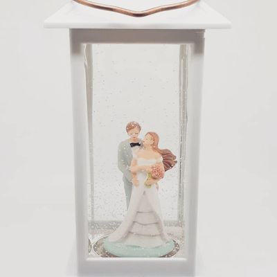 كرة ثلج موسيقية وضوئية حجم ضخم