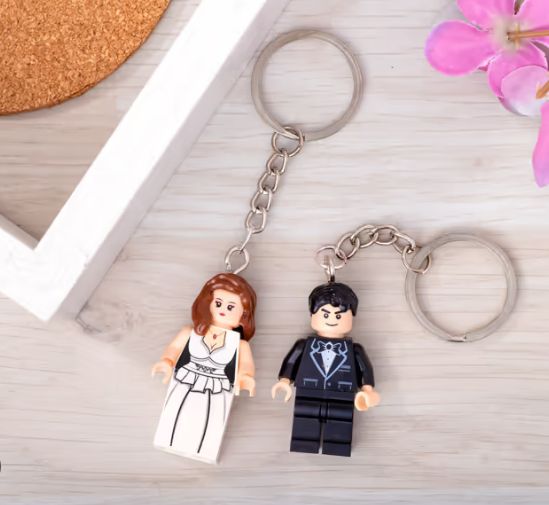 chaine porte clés  (sachet de 100 )