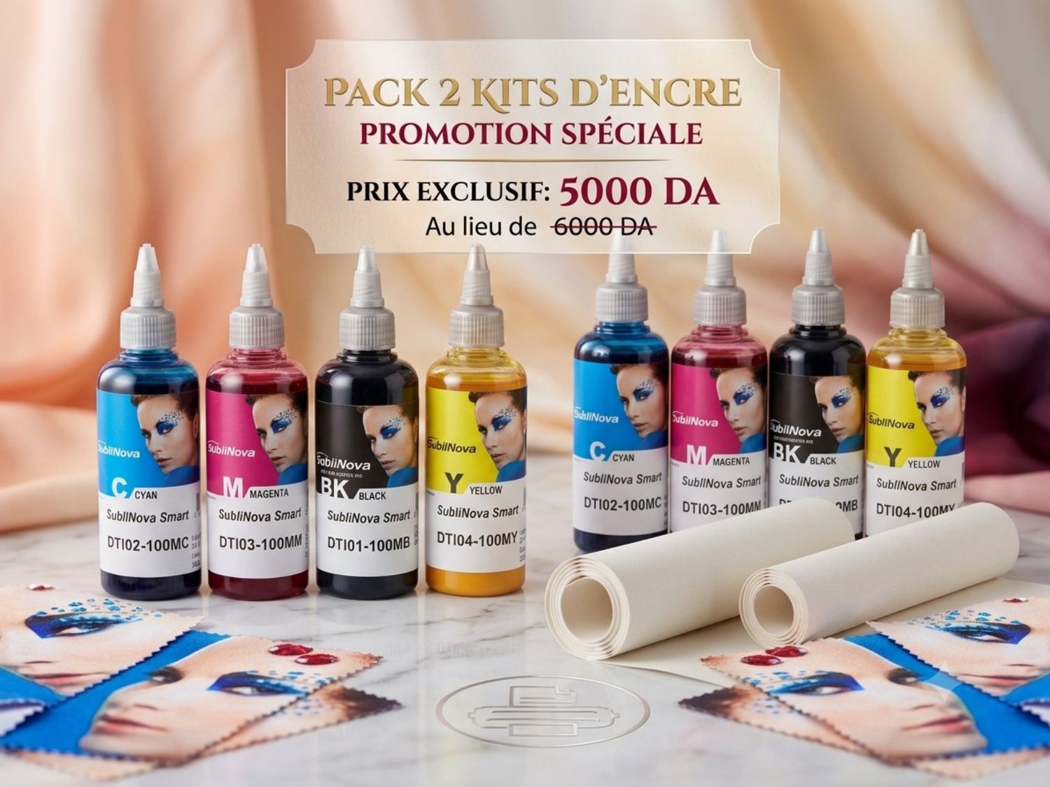 2 encre de sublimation coréen sublinova