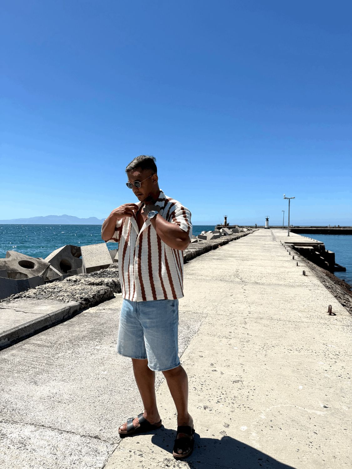 The Capri Crop Knit - Mocha