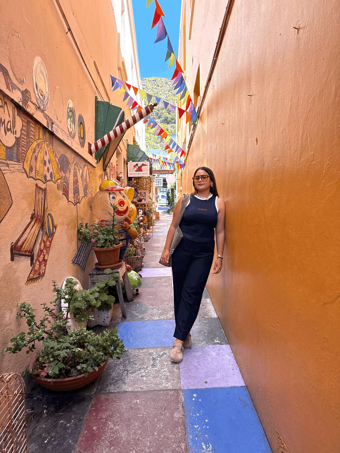 The Lorella Tank - Navy