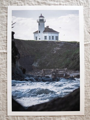 Lighthouse Beach Giclée Print